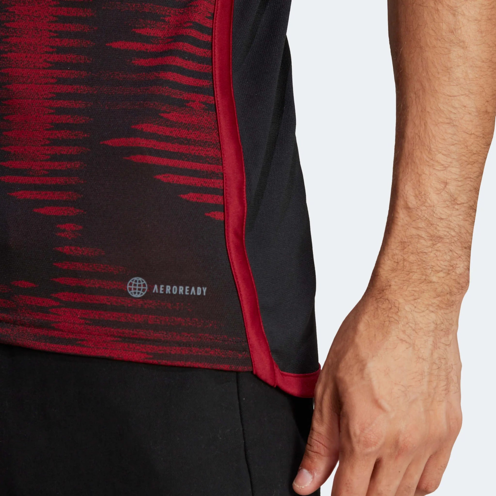 adidas 2022-23 Germany Away Jersey Black (Detail 3)