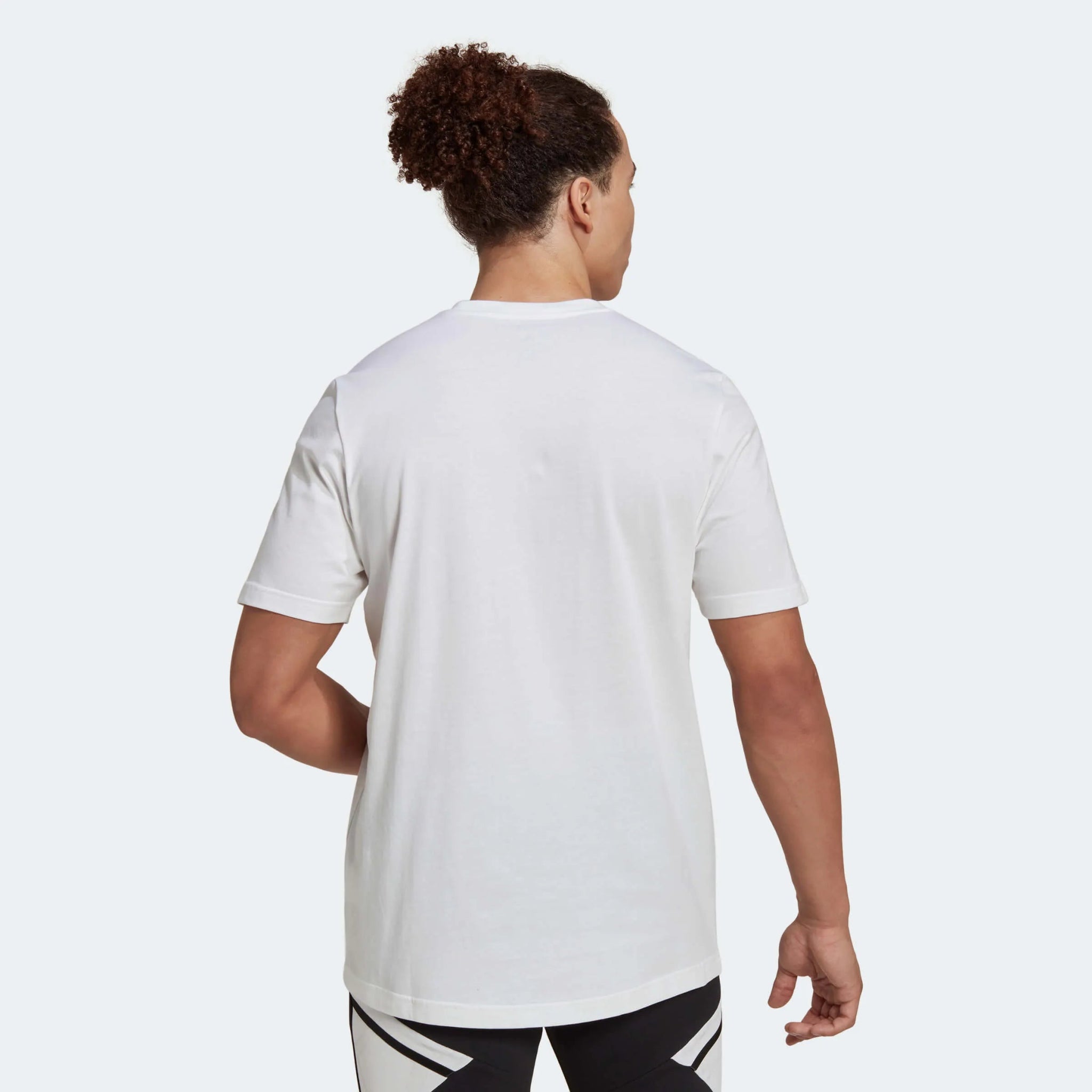 adidas 2022-23 Germany DNA Graphic Tee - White-Black (Model - Back)