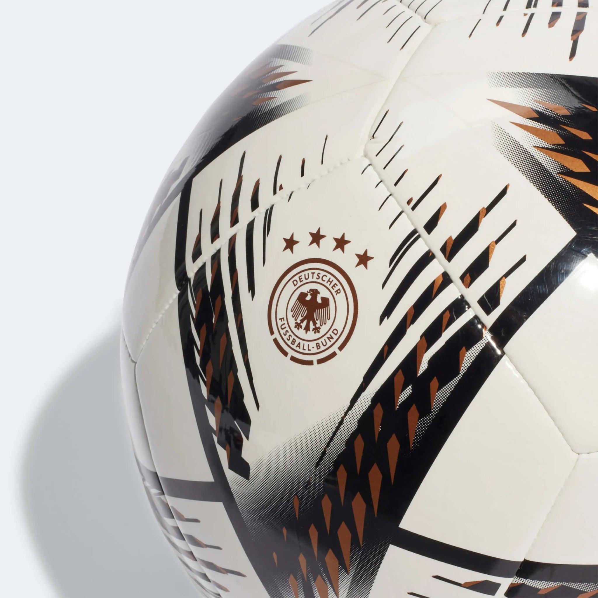 adidas 2022-23 Germany RIHLA Club Ball White-Black-Gold (Detail 1)