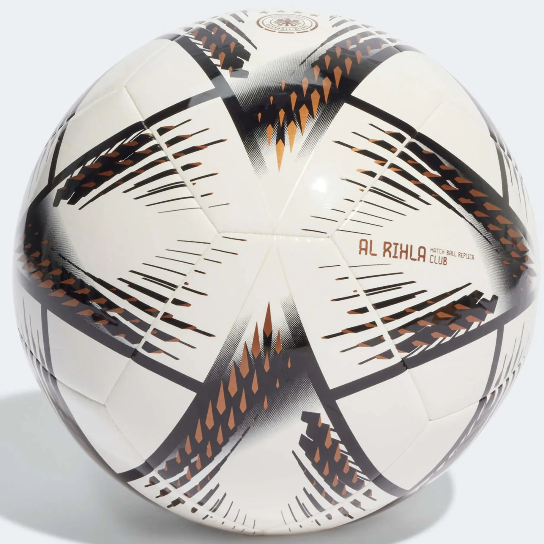 adidas 2022-23 Germany RIHLA Club Ball White-Black-Gold (Back)