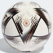 adidas 2022-23 Germany RIHLA Club Ball White-Black-Gold (Front)