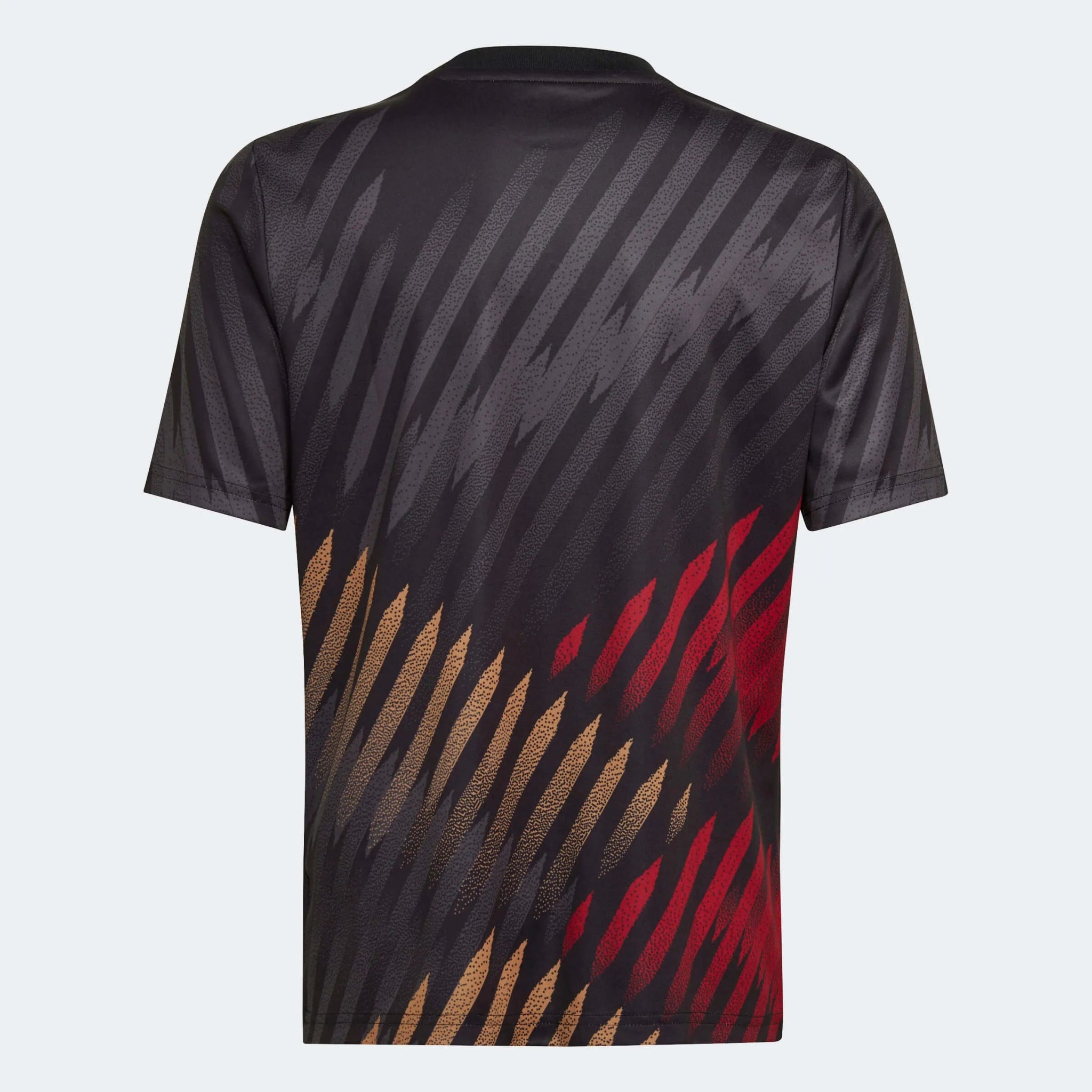 adidas 2022-23 Germany Youth Pre-Match Jersey - Black-Red-Tan