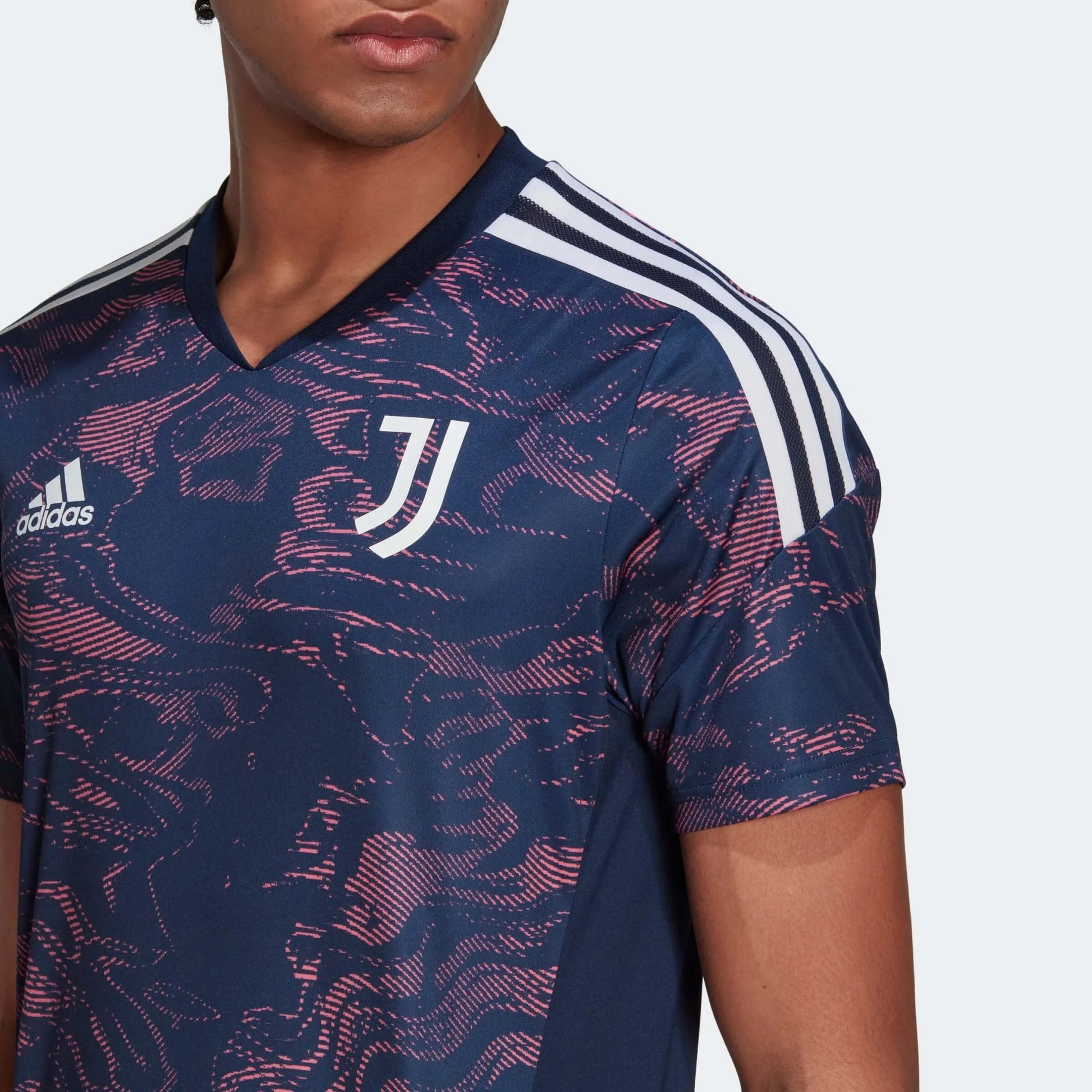 adidas 2022-23 Juventus EU Training Jersey - Navy-Rose