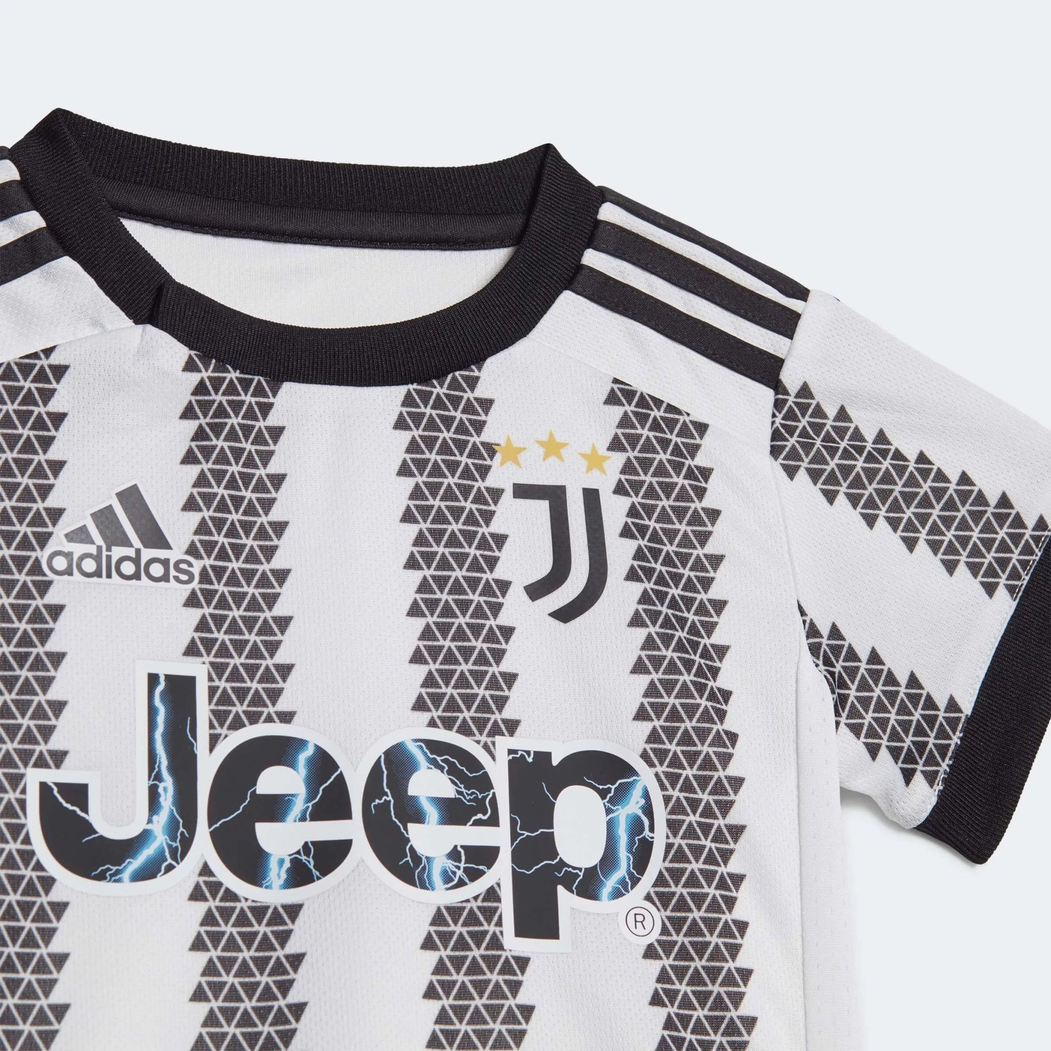 adidas 2022-23 Juventus Home Baby Set - White-Black