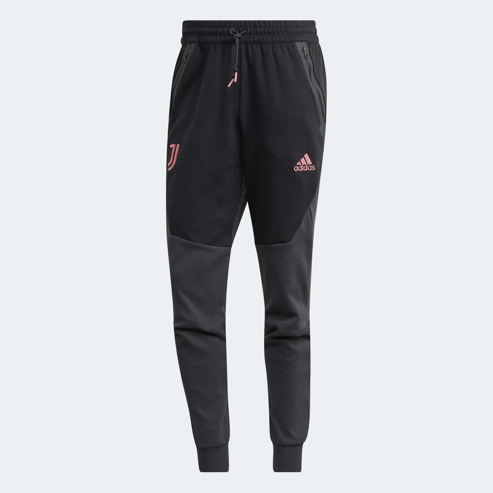 adidas 2022-23 Juventus Travel Pants - Carbon Black (Front)