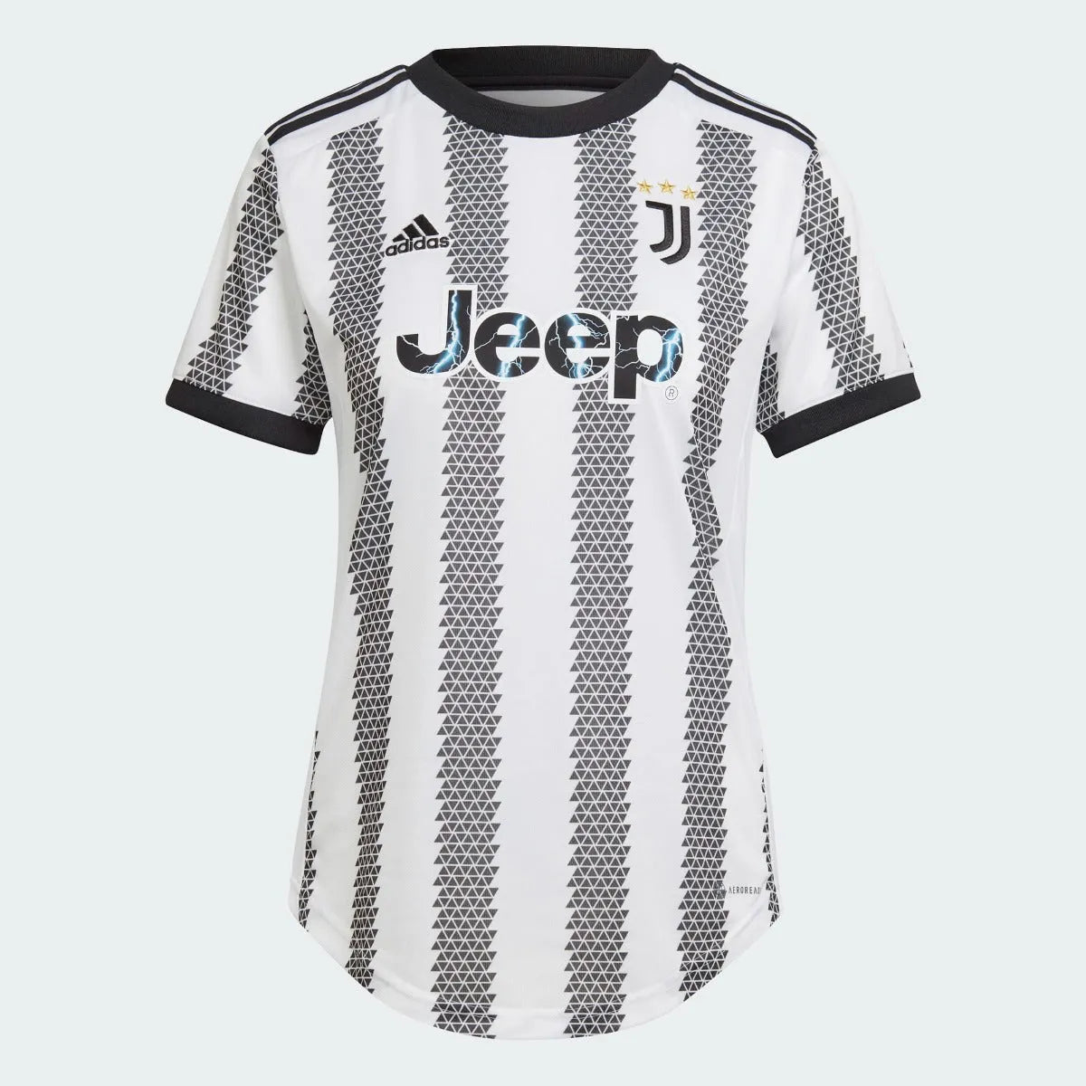 adidas 2022-23 Juventus Women's Home Jersey - White-Black