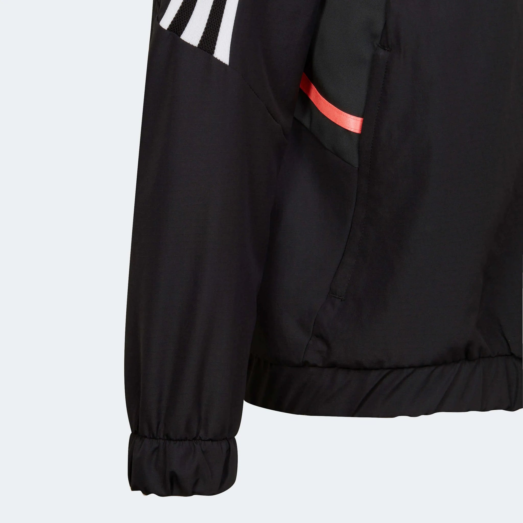 adidas 2022-23 Juventus Youth Anthem Jacket - Black