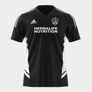 adidas 2022-23 LA Galaxy Condivo 22 Jersey - Black-White