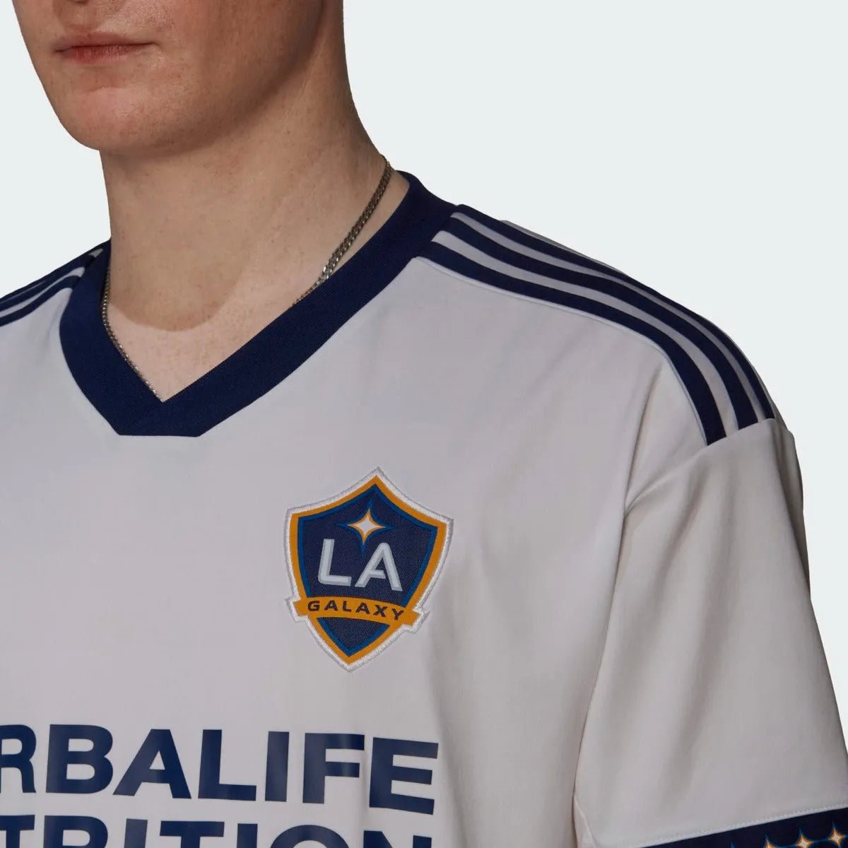 adidas 2022-23 LA Galaxy Home Jersey - White-Navy