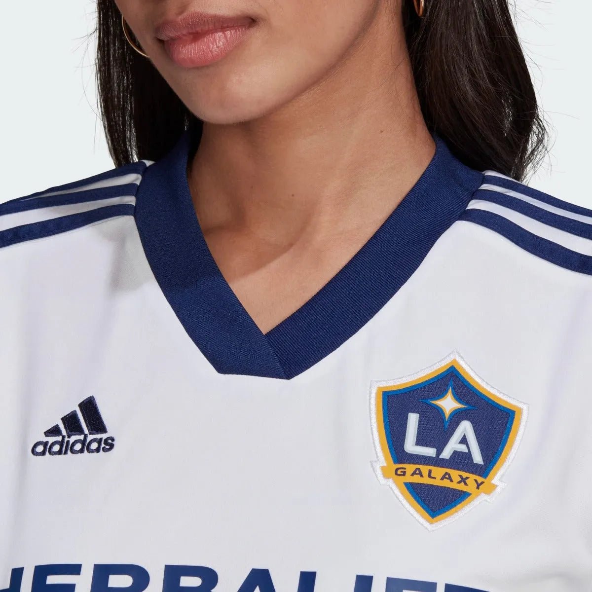 adidas 2022-23 LA Galaxy Women Home Jersey - White-Navy