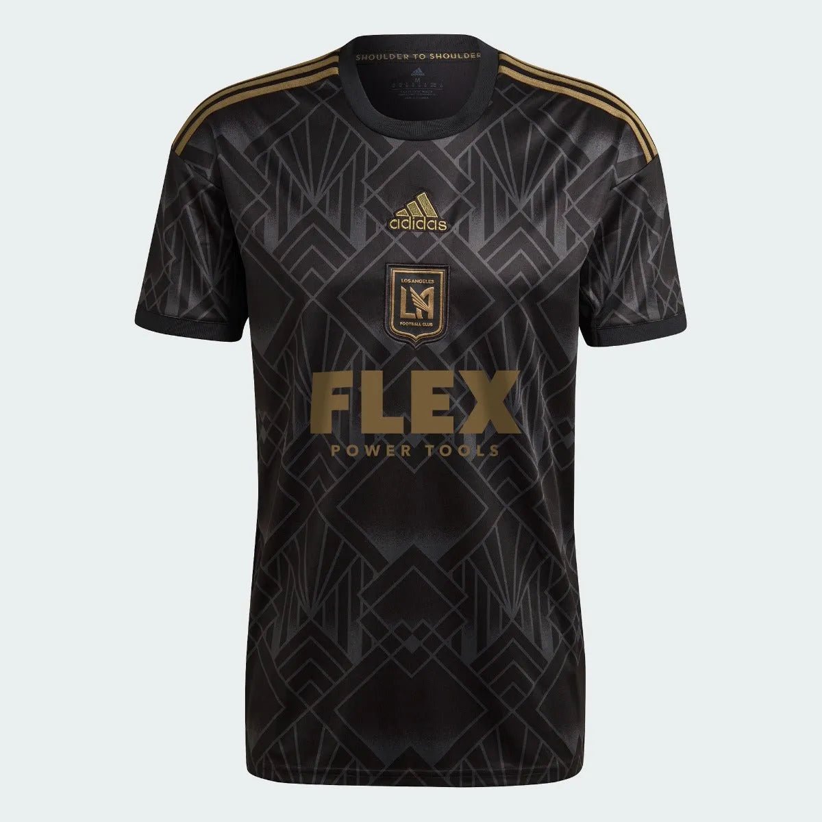 adidas 2022-23 LAFC Home Soccer Jersey - Black-Gold ProSoccer adidas 2022-23 LAFC Home Soccer Jersey - Black-Gold ProSoccer