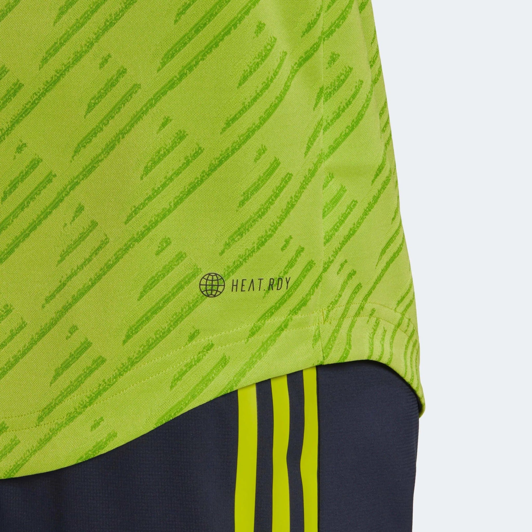 adidas 2022-23 Manchester United Authentic Third Jersey - Solar Slime