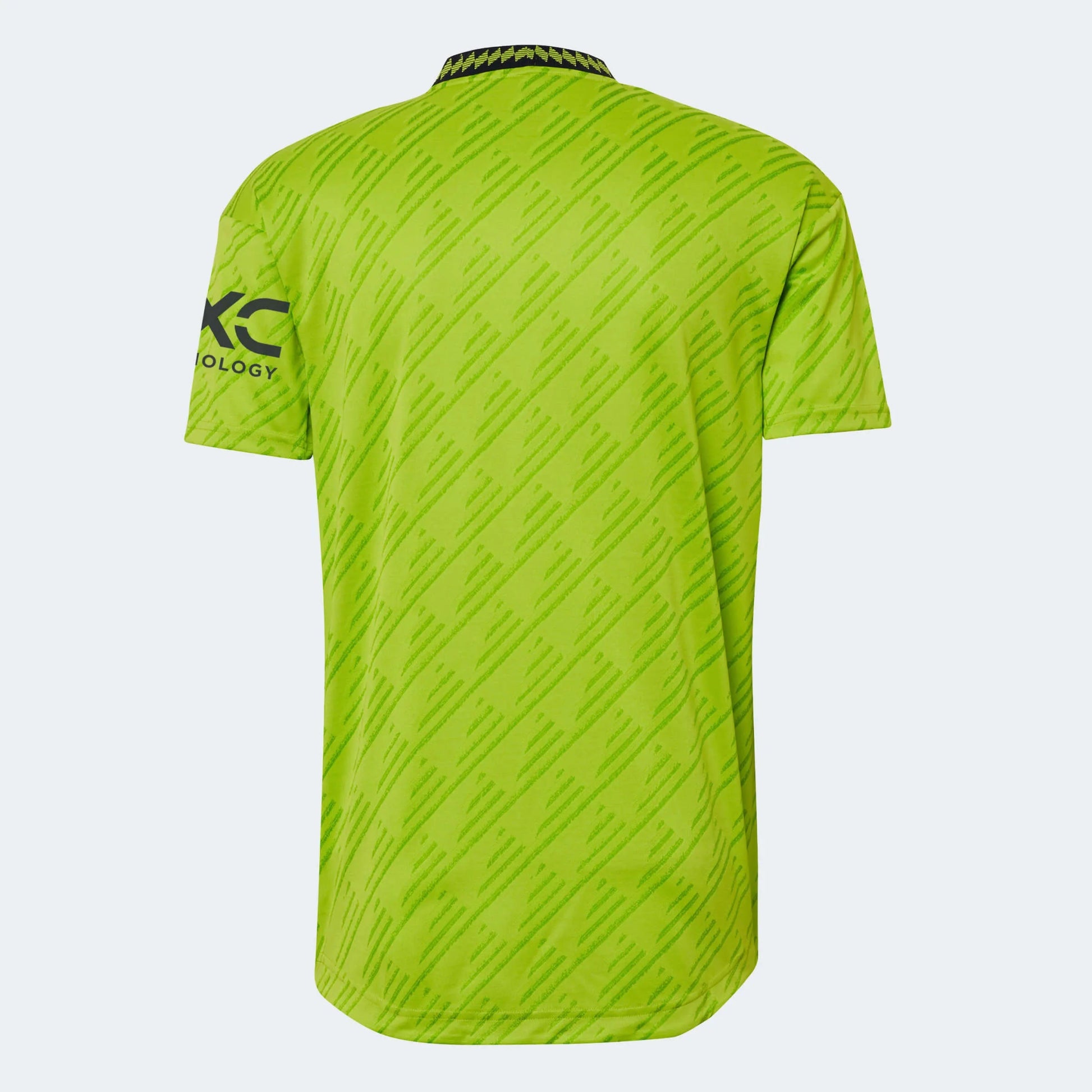 adidas 2022-23 Manchester United Authentic Third Jersey - Solar Slime
