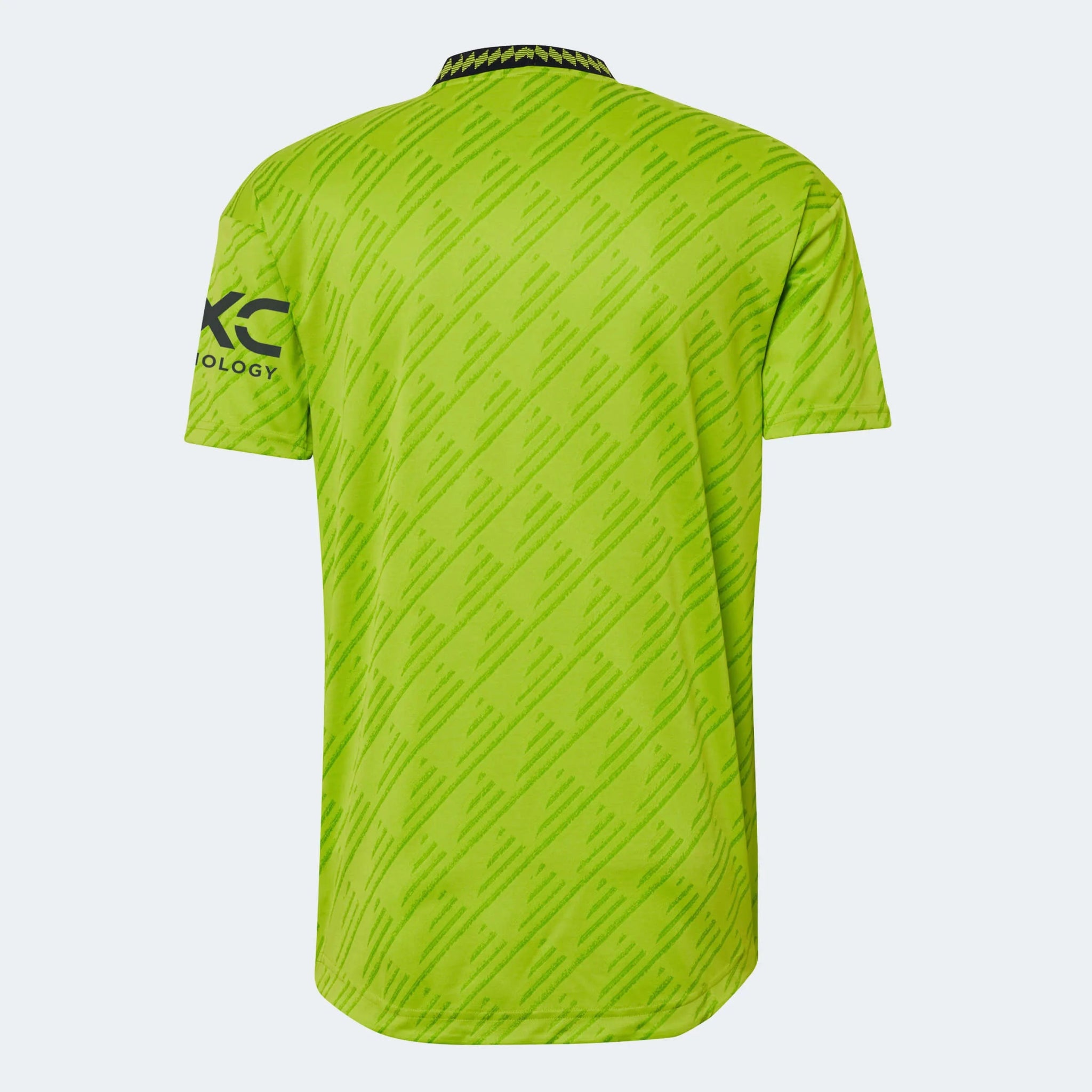 adidas 2022-23 Manchester United Authentic Third Jersey - Solar Slime