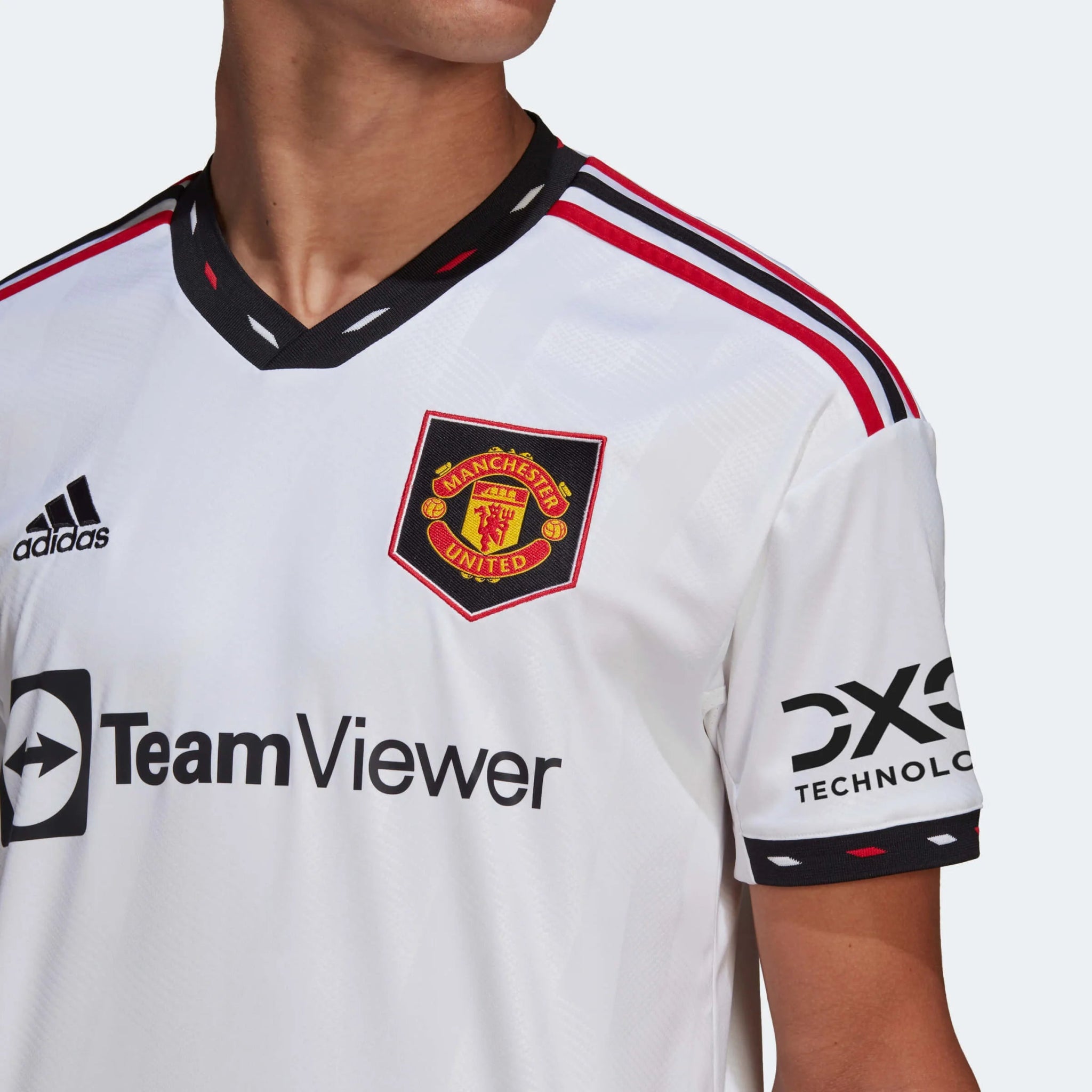 adidas 2022-23 Manchester United Away Jersey - White