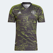 adidas 2022-23 Manchester United EU Training Jersey - Black-Slime