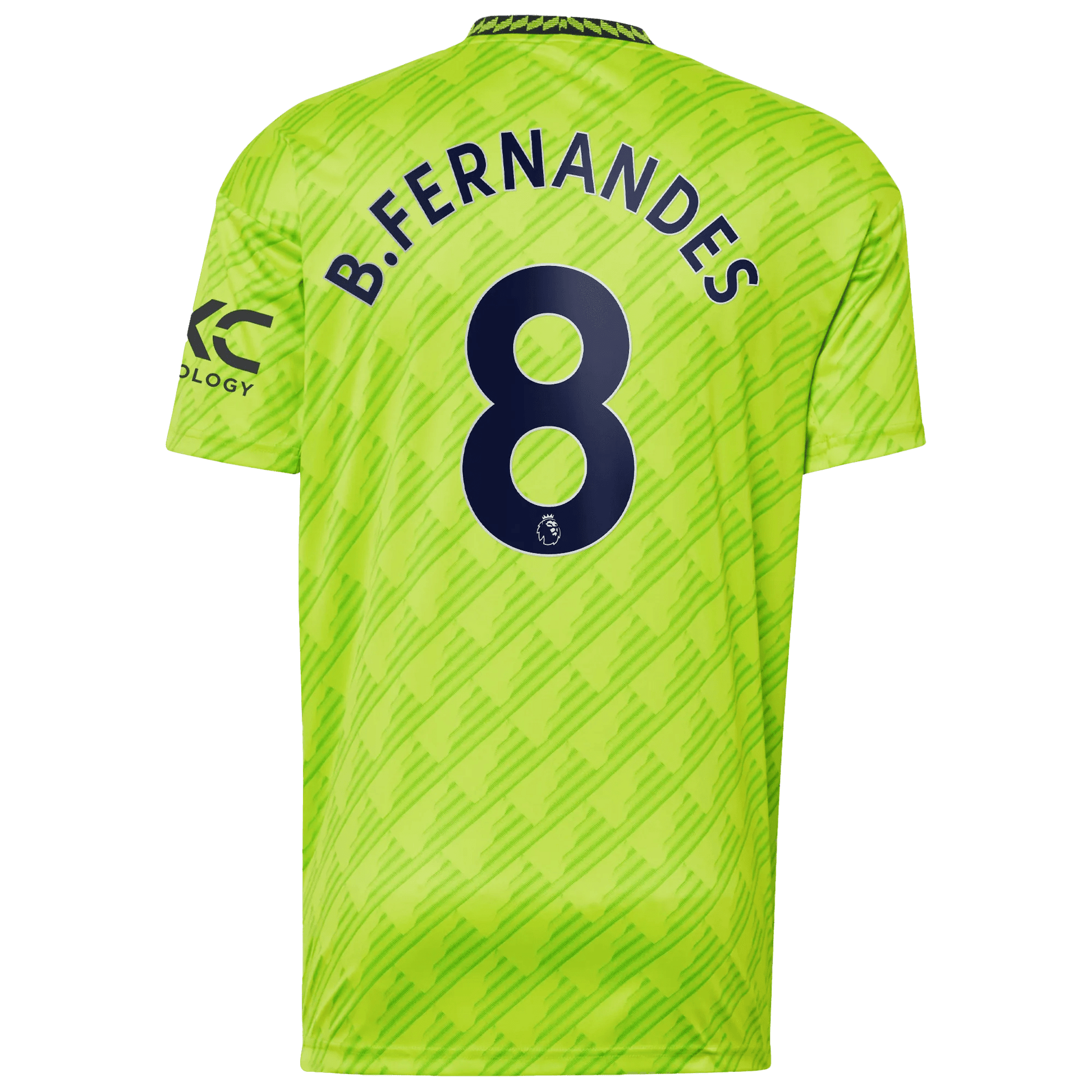 adidas 2022-23 Manchester United Third Jersey - Solar Slime