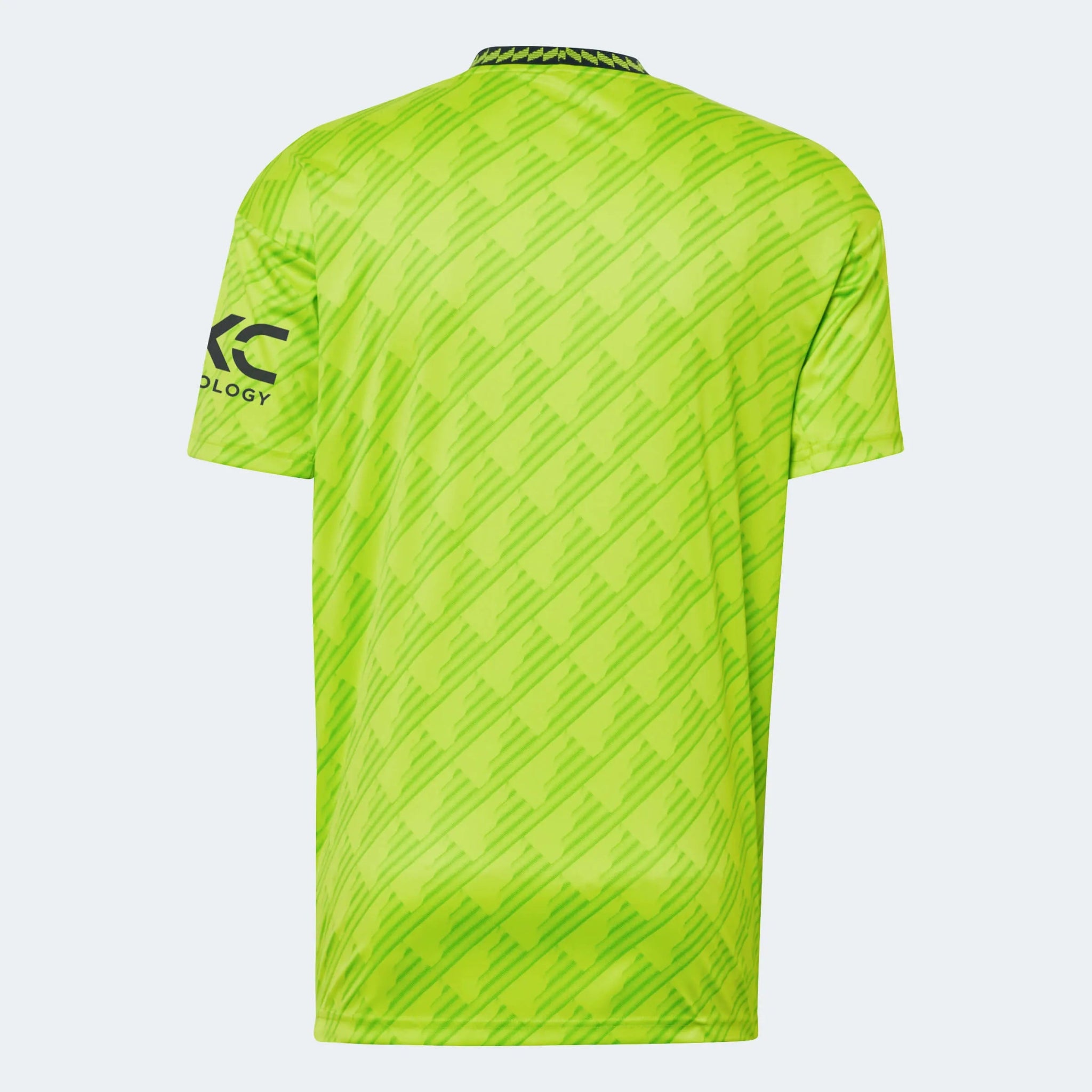 adidas 2022-23 Manchester United Third Jersey - Solar Slime