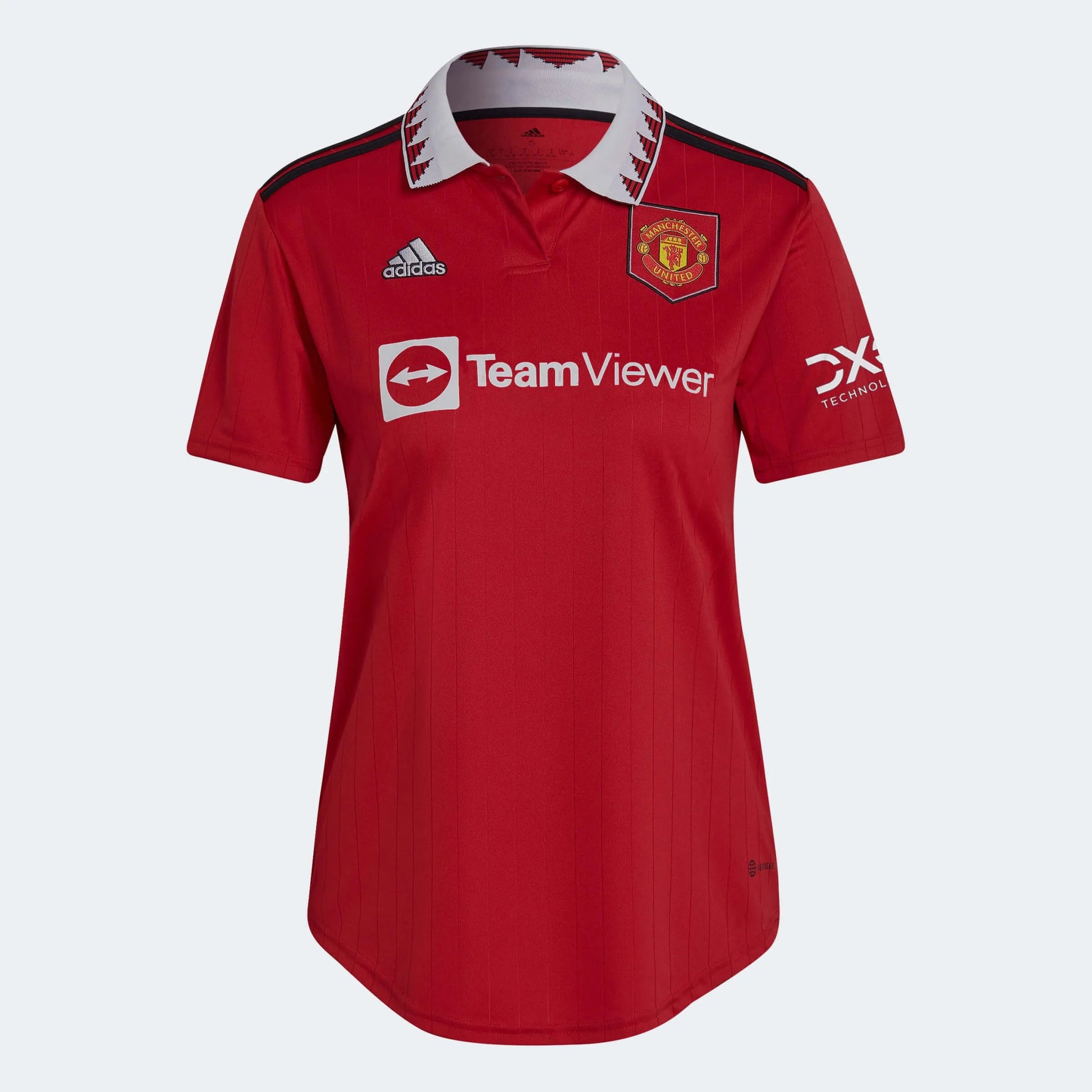 adidas 2022-23 Manchester United Women's Home Jersey - Red-White