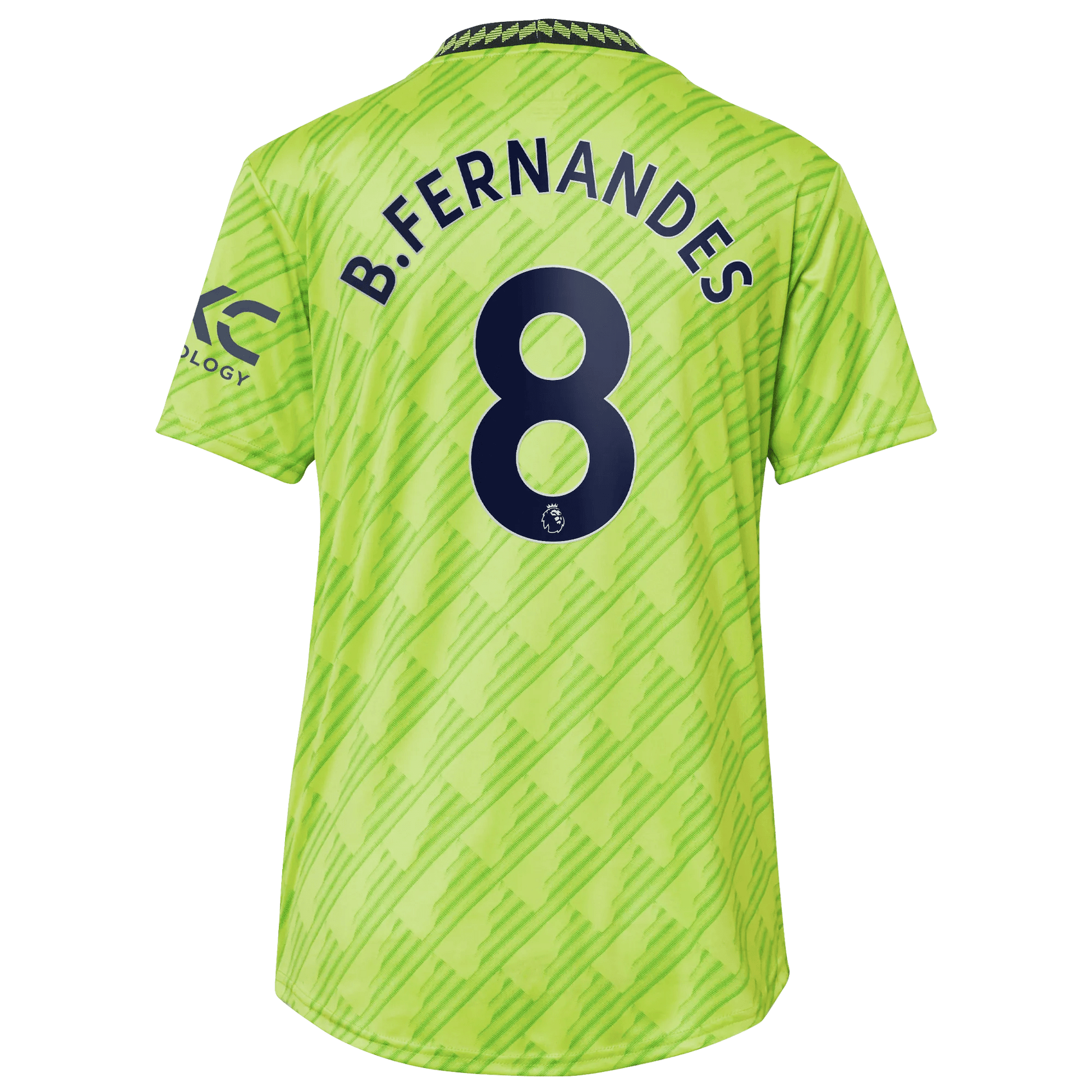 adidas 2022-23 Manchester United Women's Third Jersey - Solar Slime