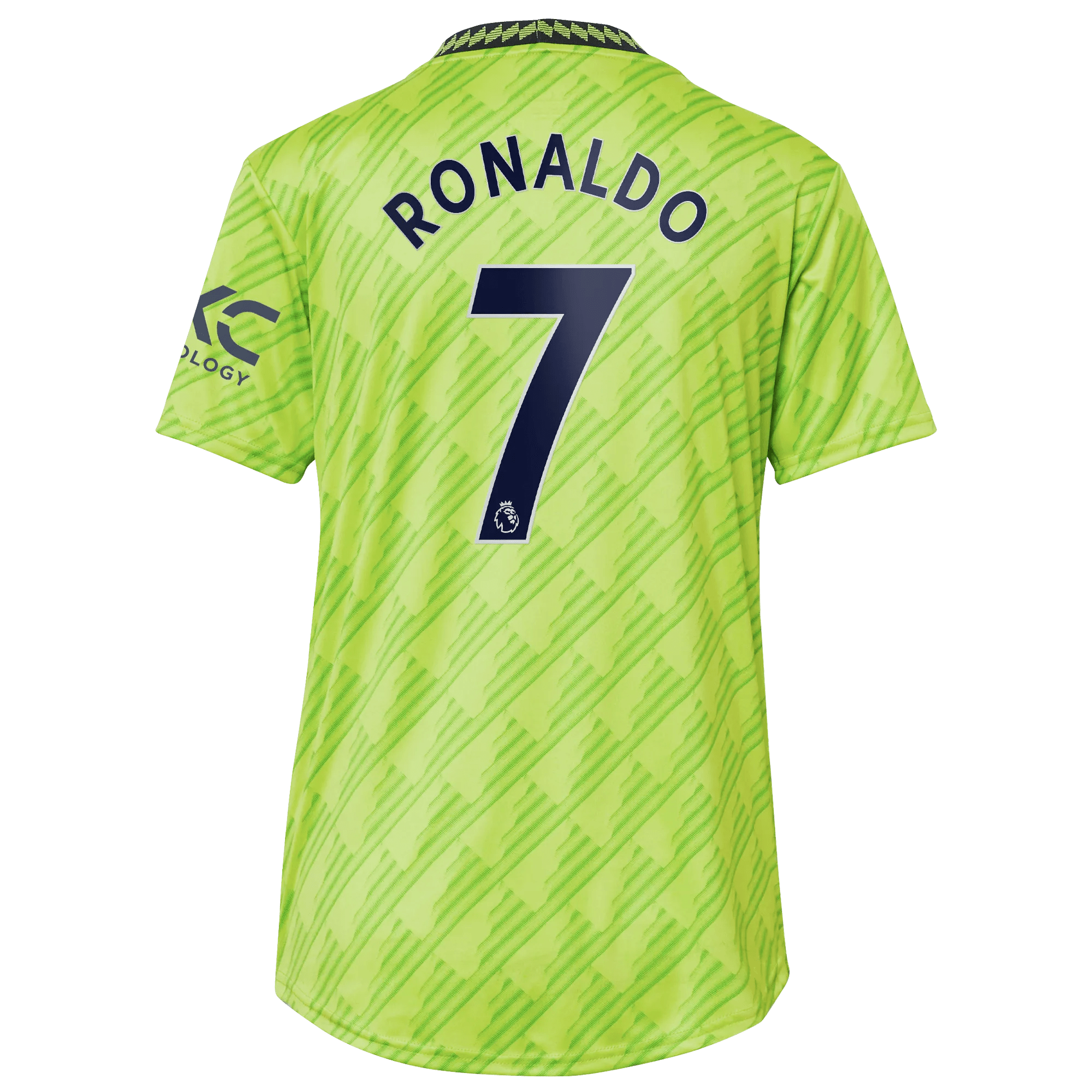 adidas 2022-23 Manchester United Women's Third Jersey - Solar Slime