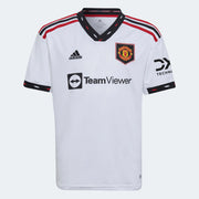 adidas 2022-23 Manchester United Youth Away Jersey - White