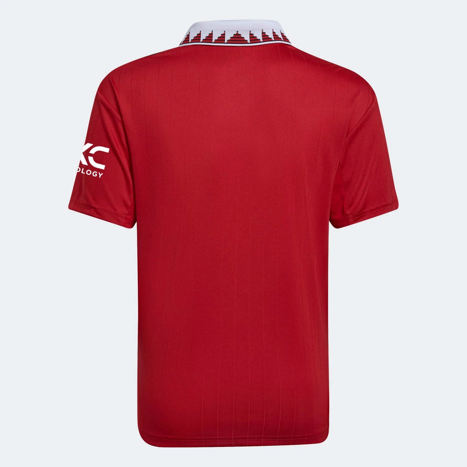 adidas 2022-23 Manchester United Youth Home Jersey - Red-White