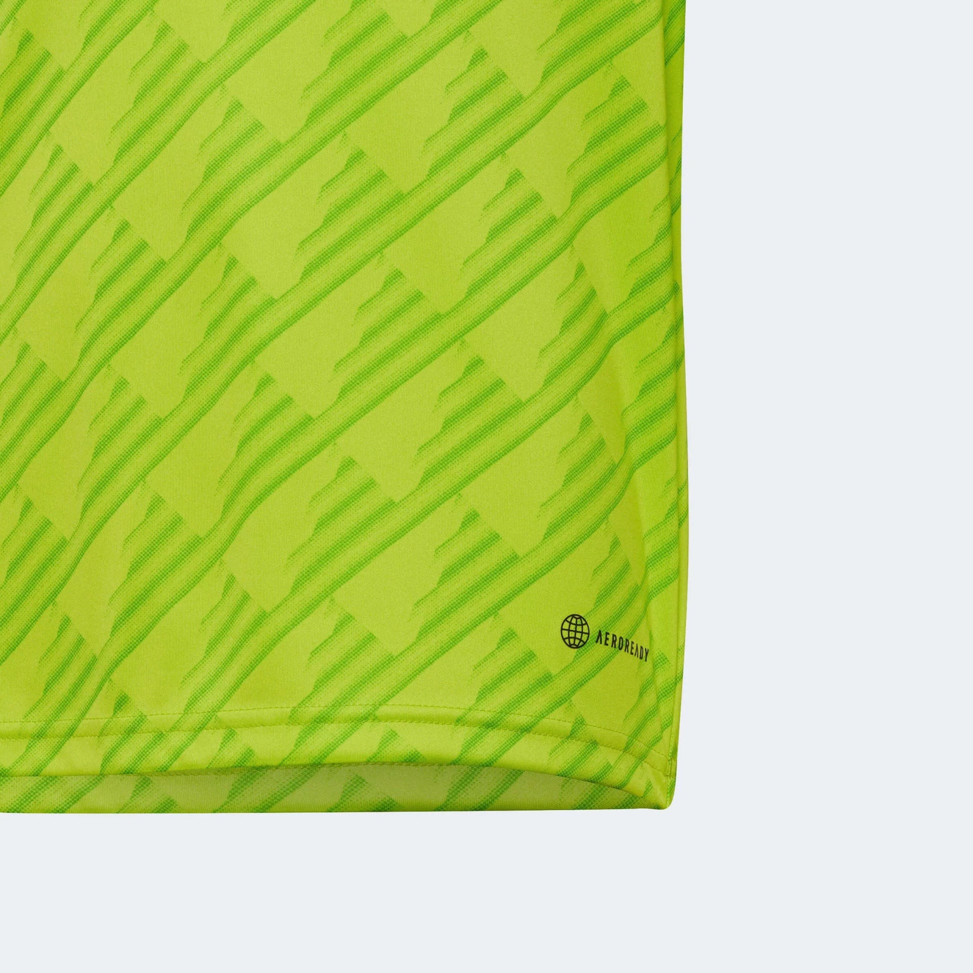 adidas 2022-23 Manchester United Youth Third Jersey - Solar Slime