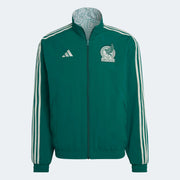 adidas 2022-23 Mexico Anthem Jacket Green Green-White
