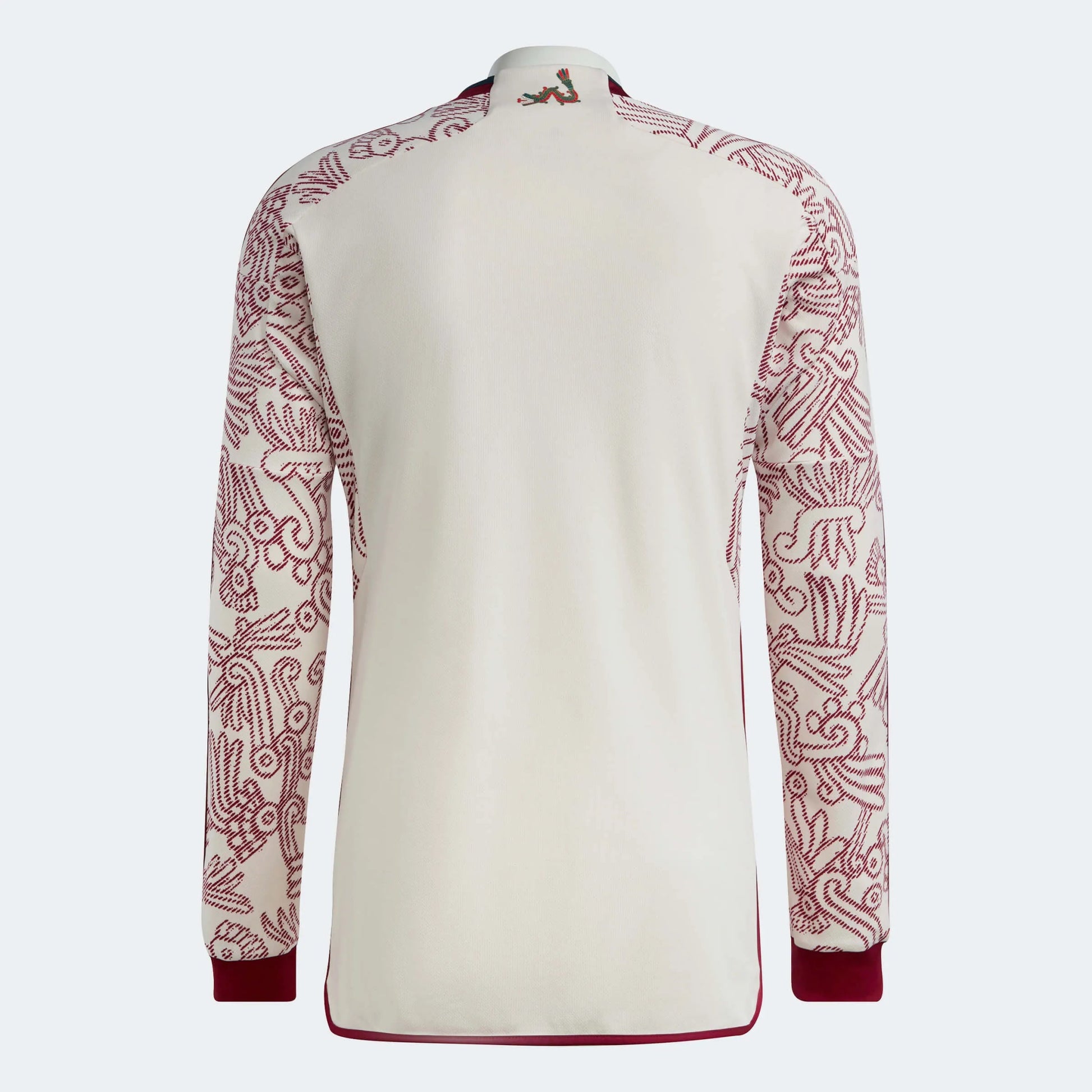 adidas 2022-23 Mexico Away Long Sleeve Soccer Jersey - Wonder