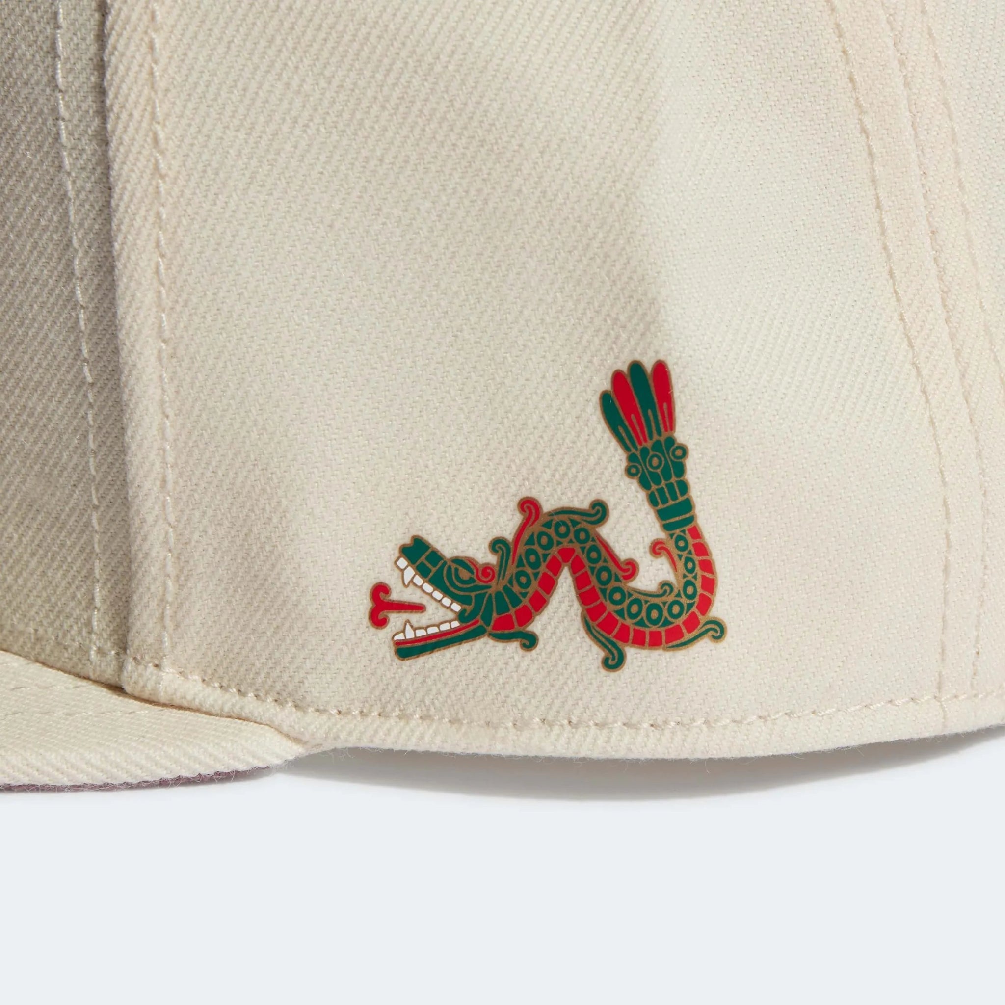 adidas 2022-23 Mexico Away Snapback Cap - Wonder White-Burgundy
