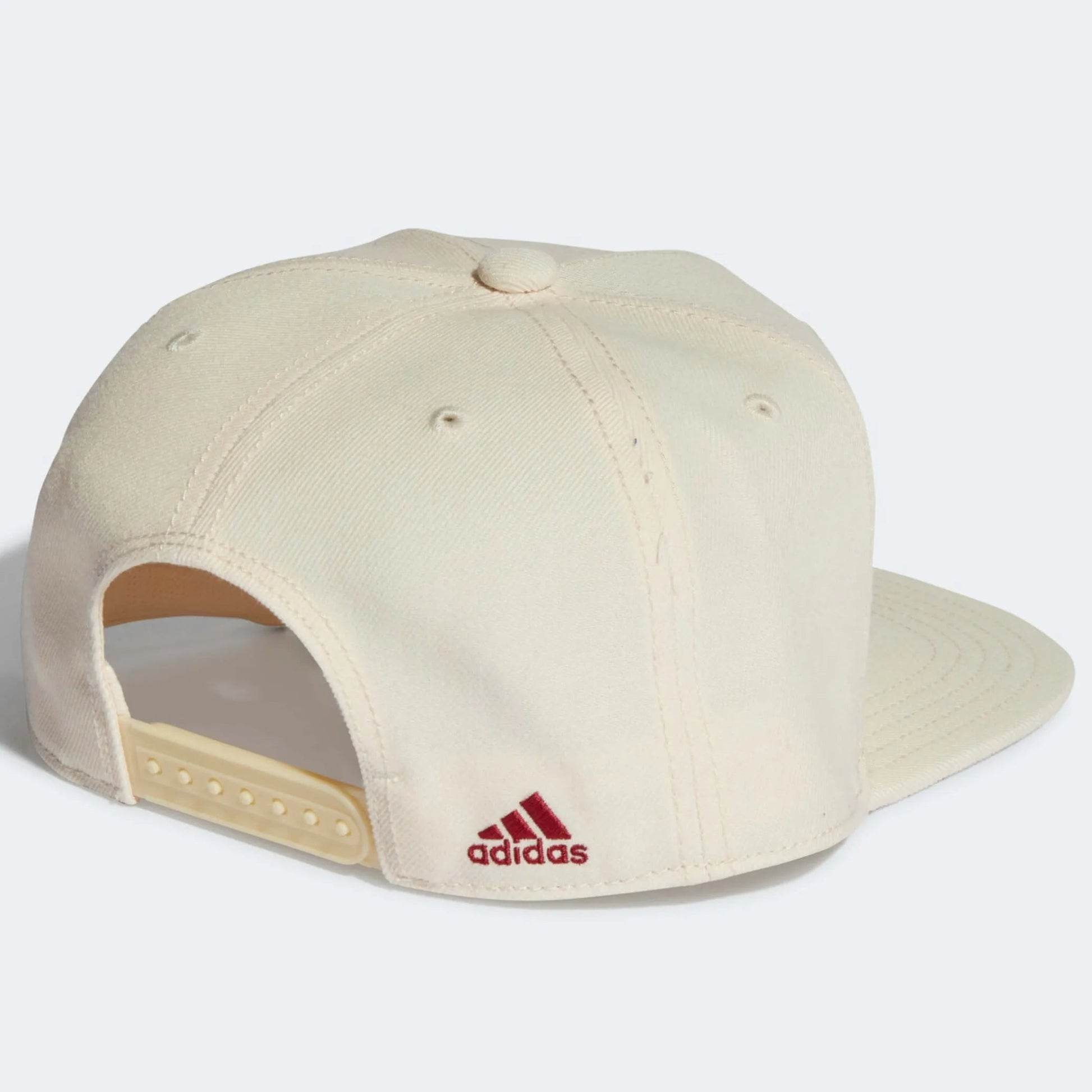 adidas 2022-23 Mexico Away Snapback Cap - Wonder White-Burgundy