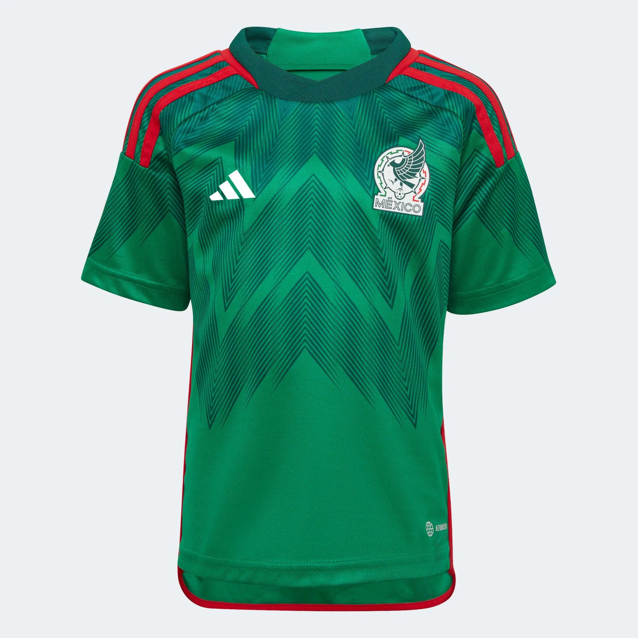 adidas 2022-23 Mexico Home Mini Kit