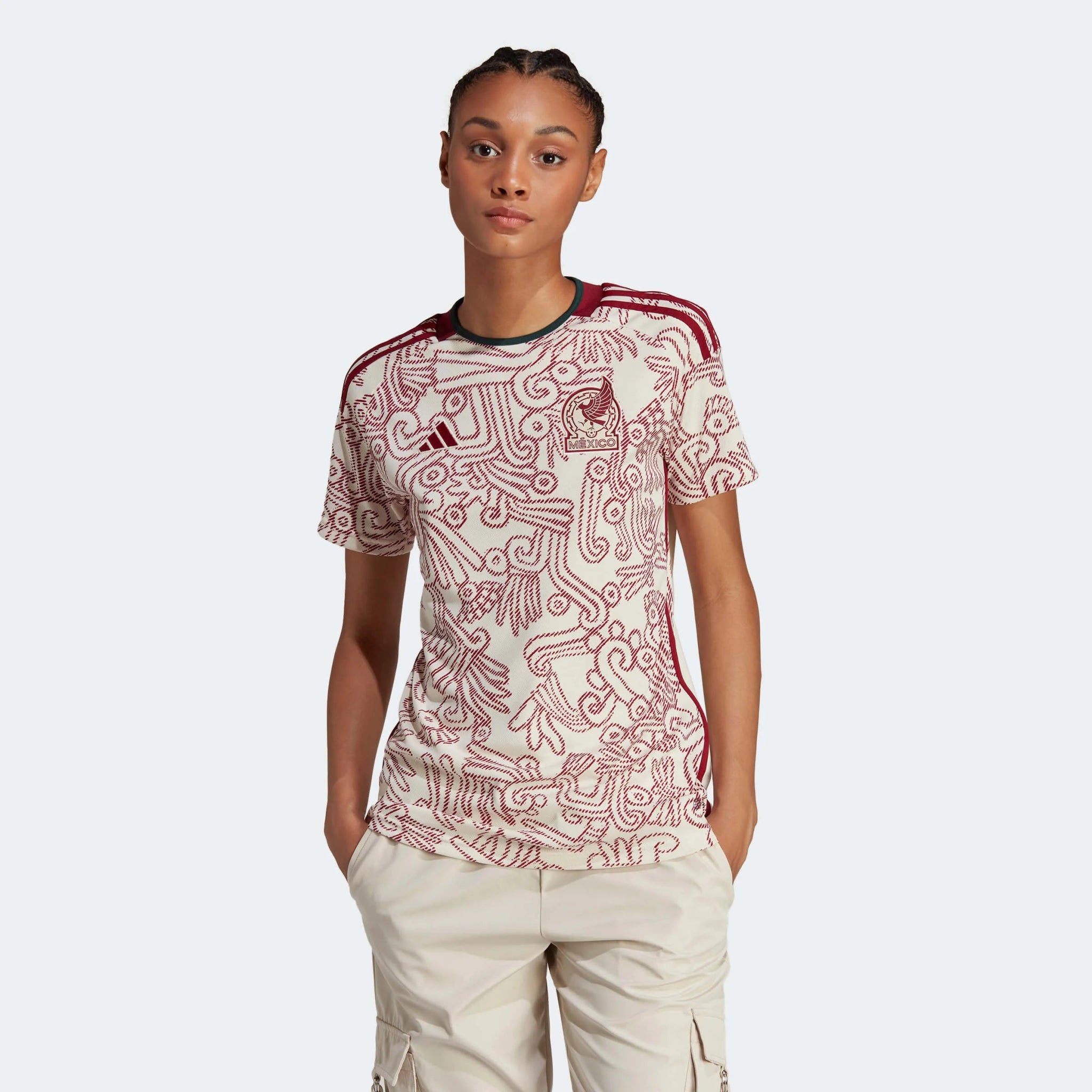 adidas 2022-23 Mexico Women's Away Jersey