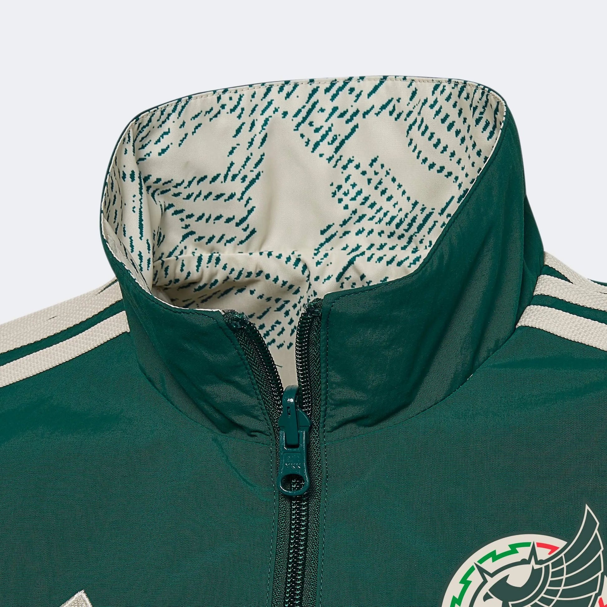 Adidas 2022-23 Mexico Youth Anthem Jacket Green