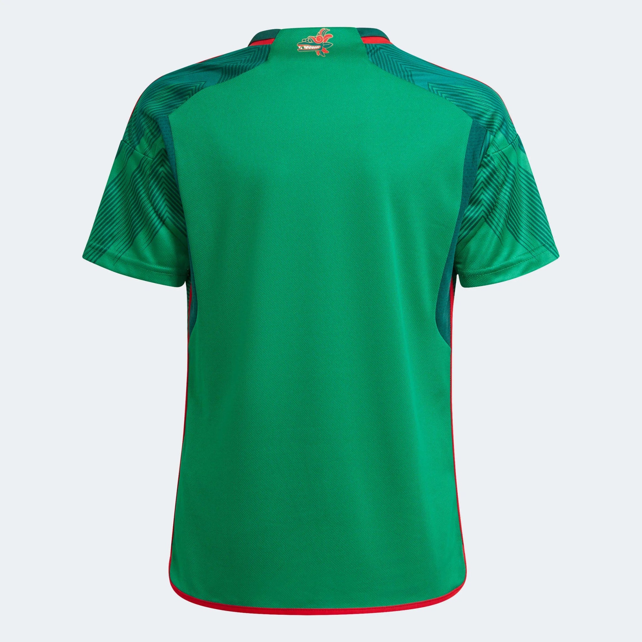 adidas 2022-23 Mexico Youth Home Jersey - Green-Red