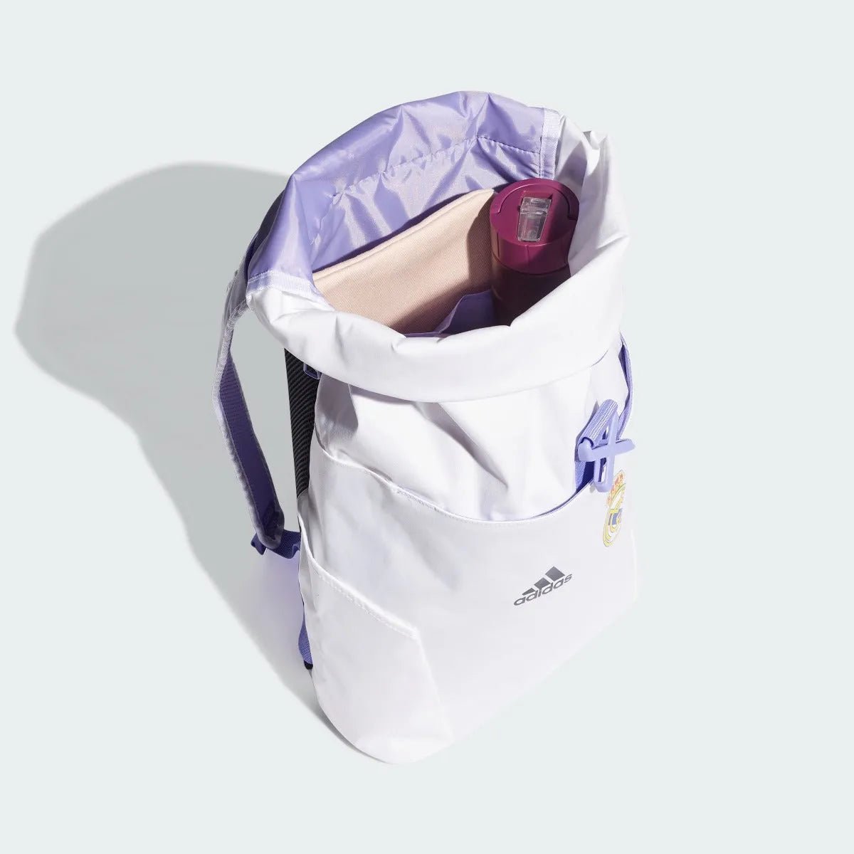 adidas 2022-23 Real Madrid Backpack - White-Purple
