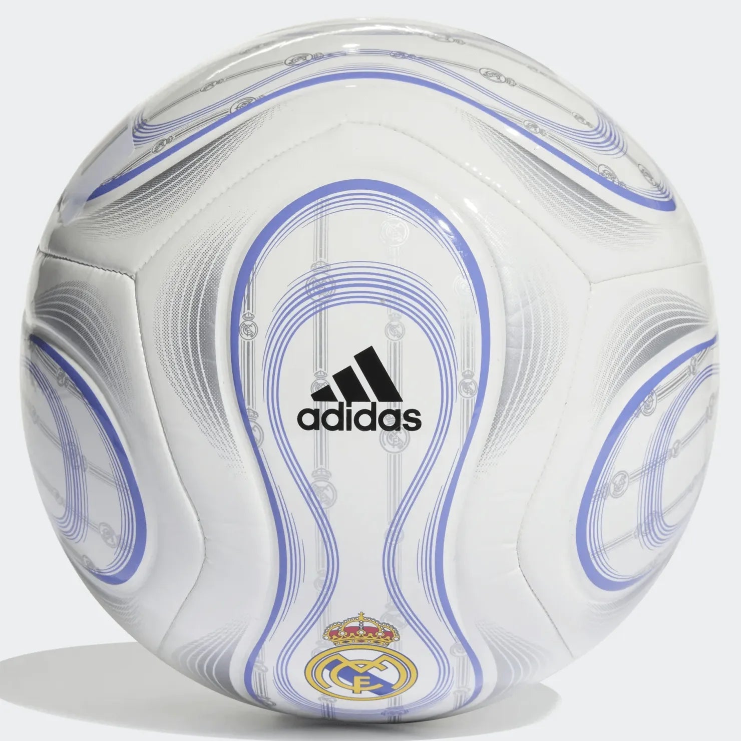 adidas 2022-23 Real Madrid Home Club Ball - White  (Back)