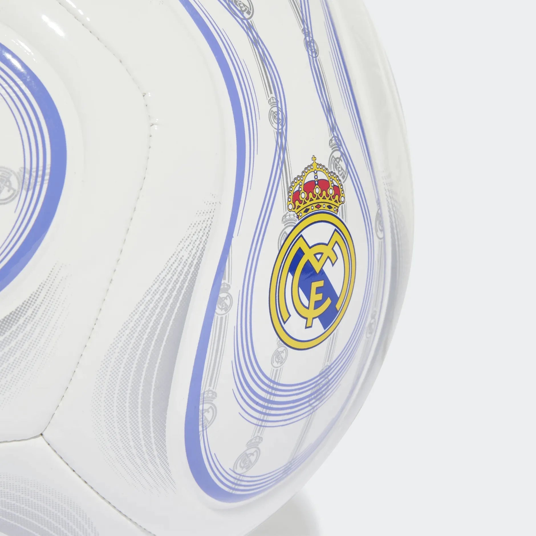 adidas 2022-23 Real Madrid Home Club Ball - White  (Detail 1)