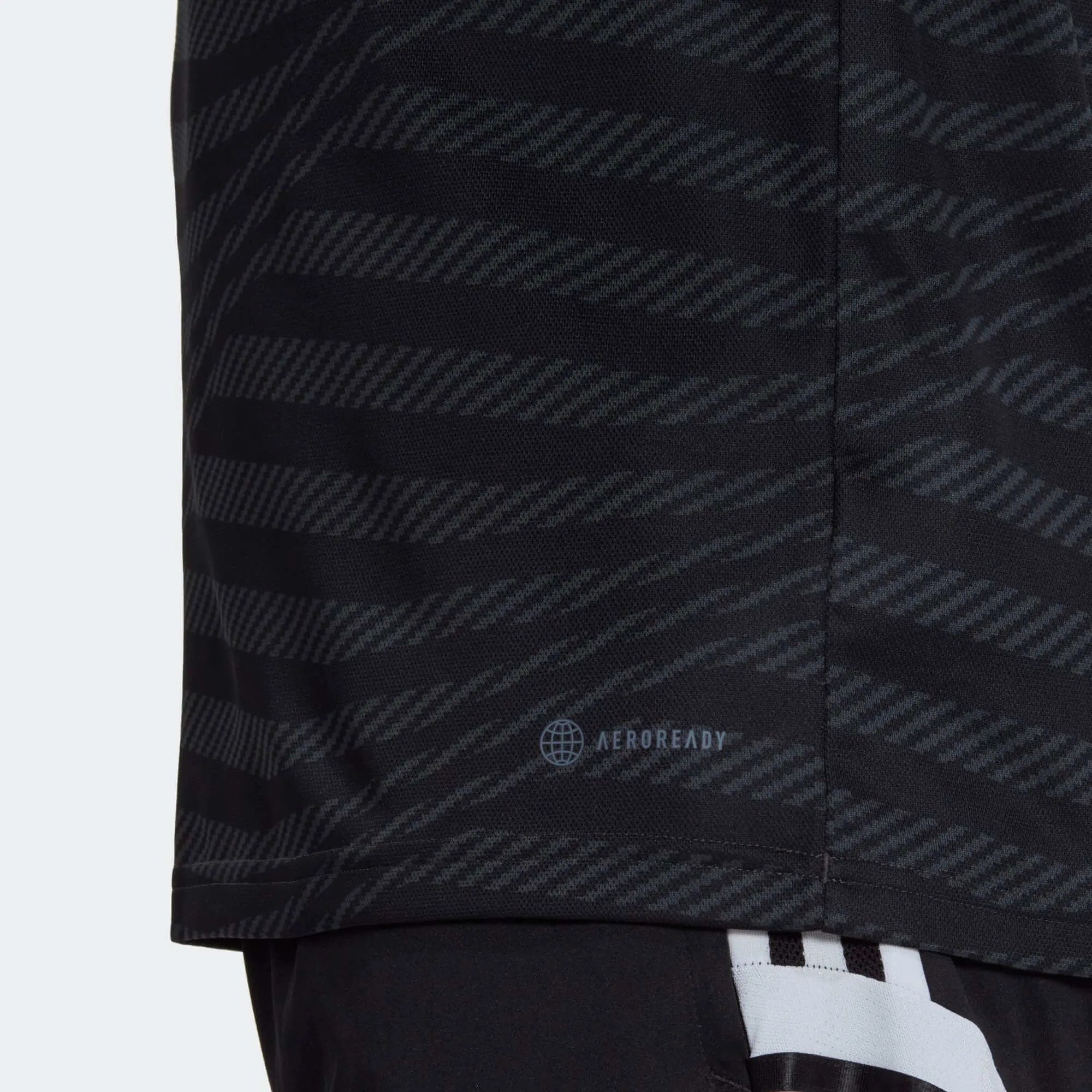 adidas 2022-23 Real Madrid Third Jersey - Black (Detail 2)