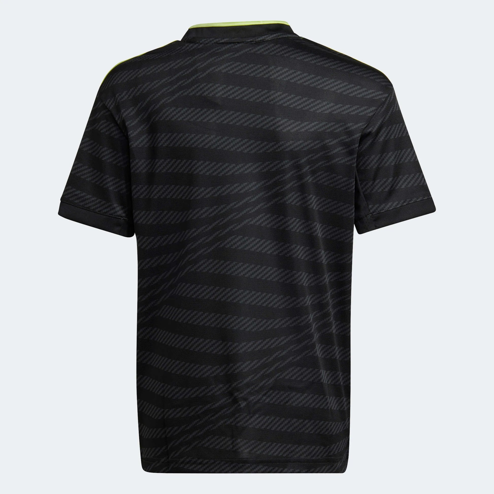 adidas 2022-23 Real Madrid Third Youth Jersey Black-Neon