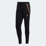 adidas 2022-23 Real Madrid Travel Pants - Black-Pink (Front)