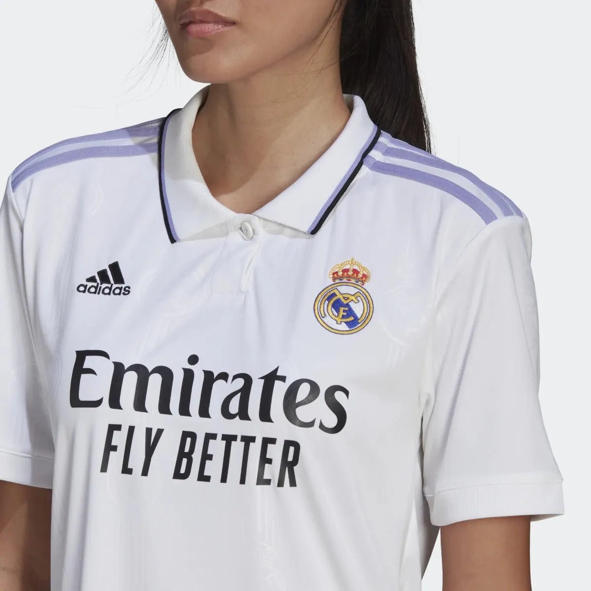 adidas 2022-23 Real Madrid Women's Home Jersey - White