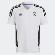 adidas 2022-23 Real Madrid Youth Training Jersey - White