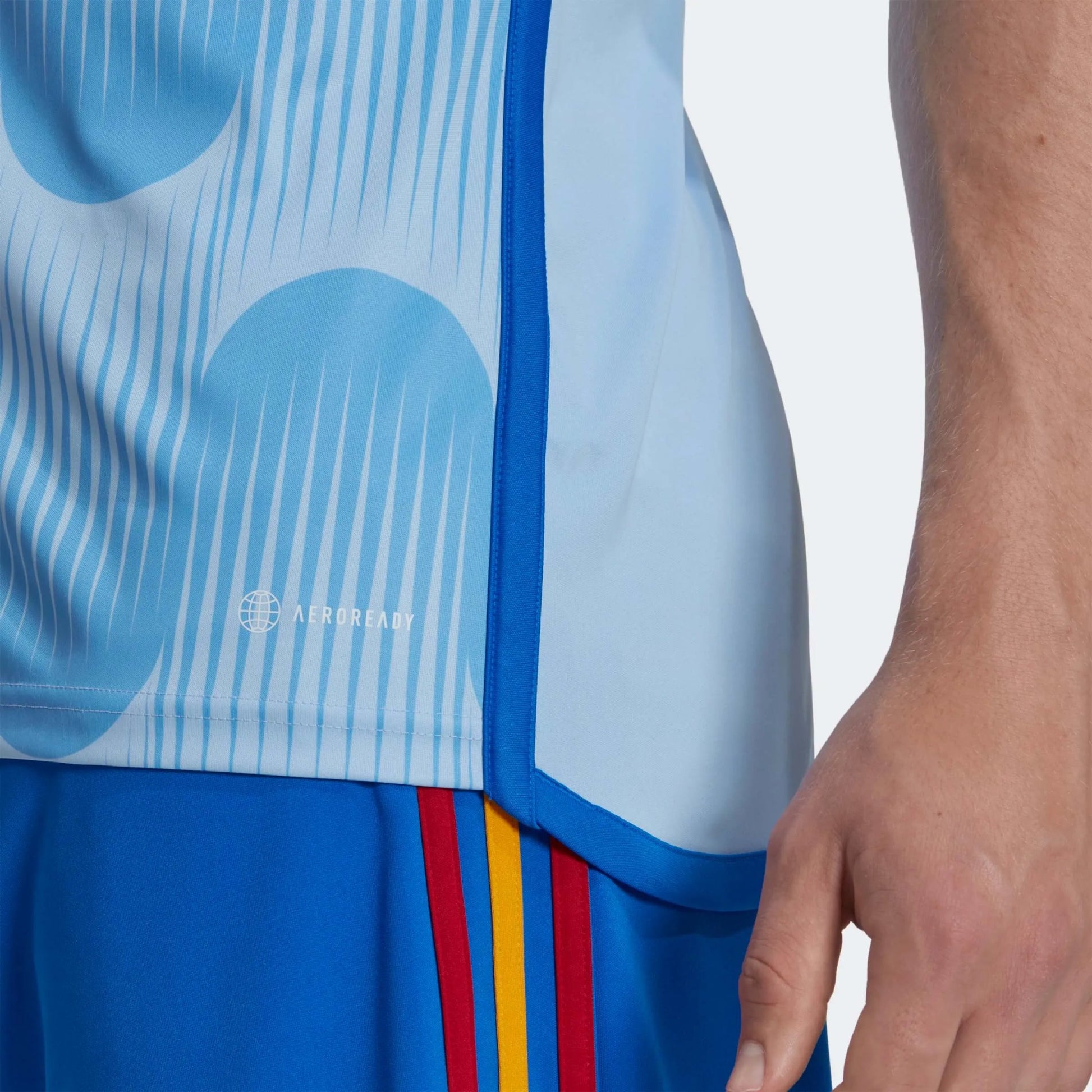 adidas 2022-23 Spain Away Jersey Glory Blue