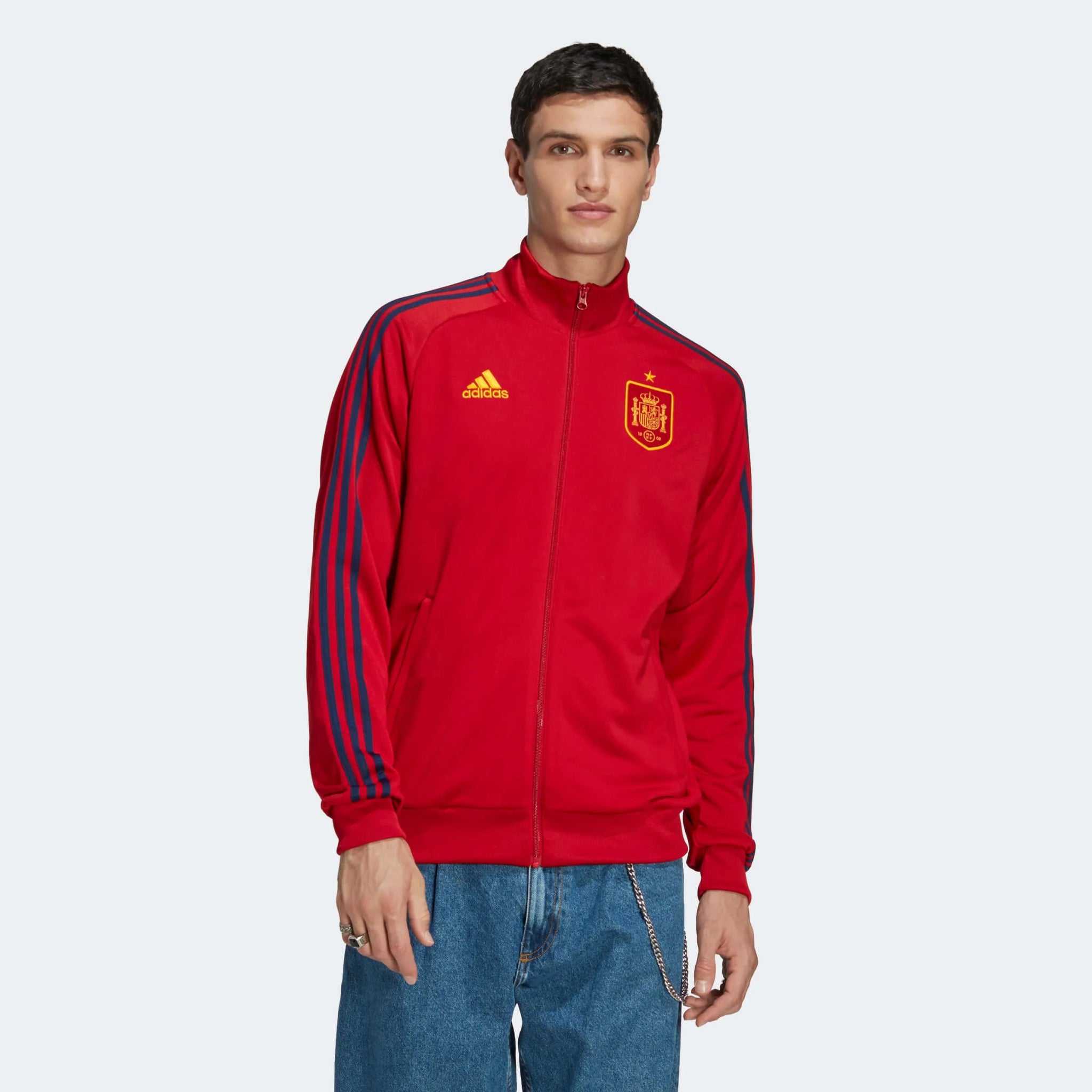 adidas 2022-23 Spain DNA Track Top - Power Red