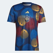 adidas 2022-23 Spain Pre-Match Jersey - Navy-Red-Gold