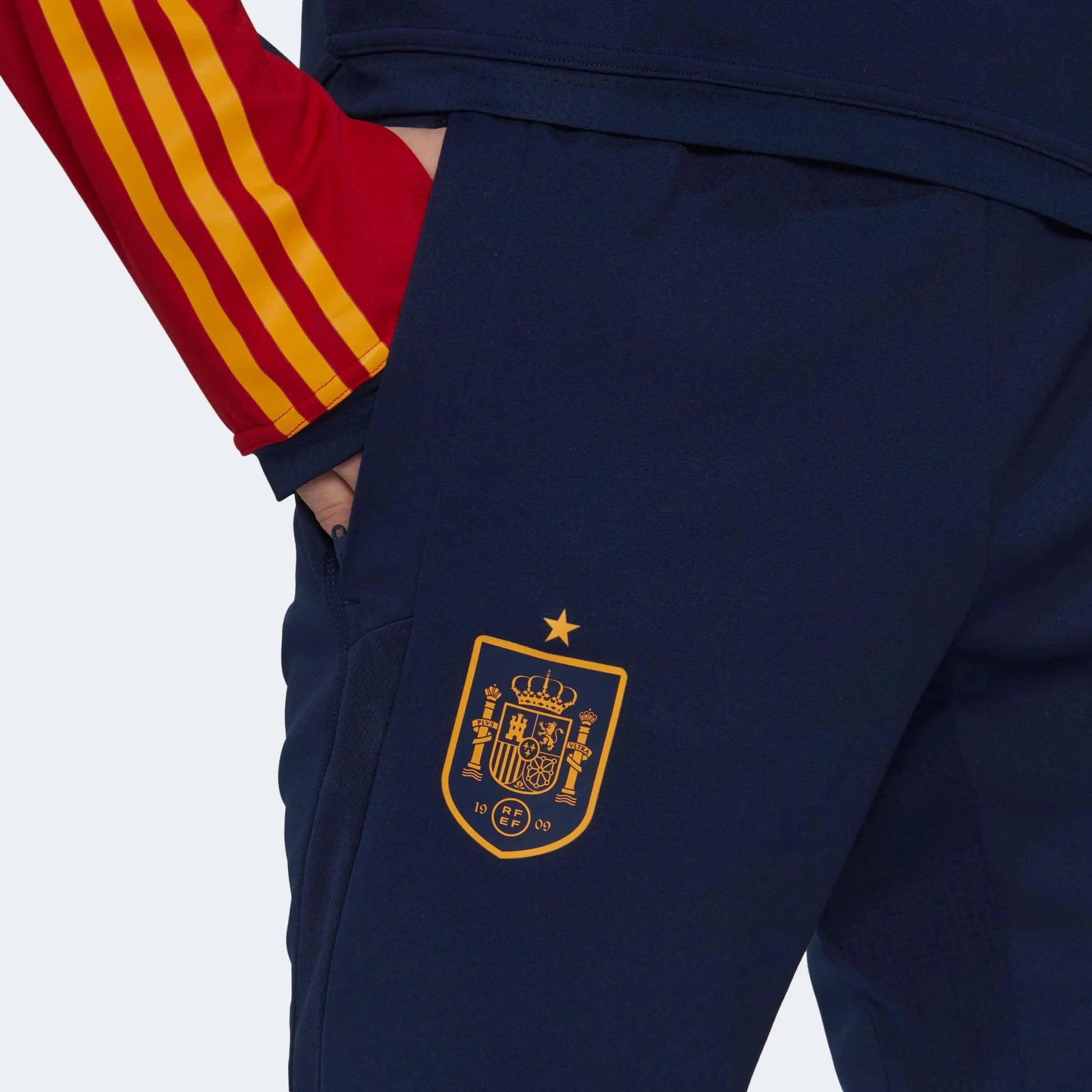 adidas 2022-23 Spain Training Pants - Navy
