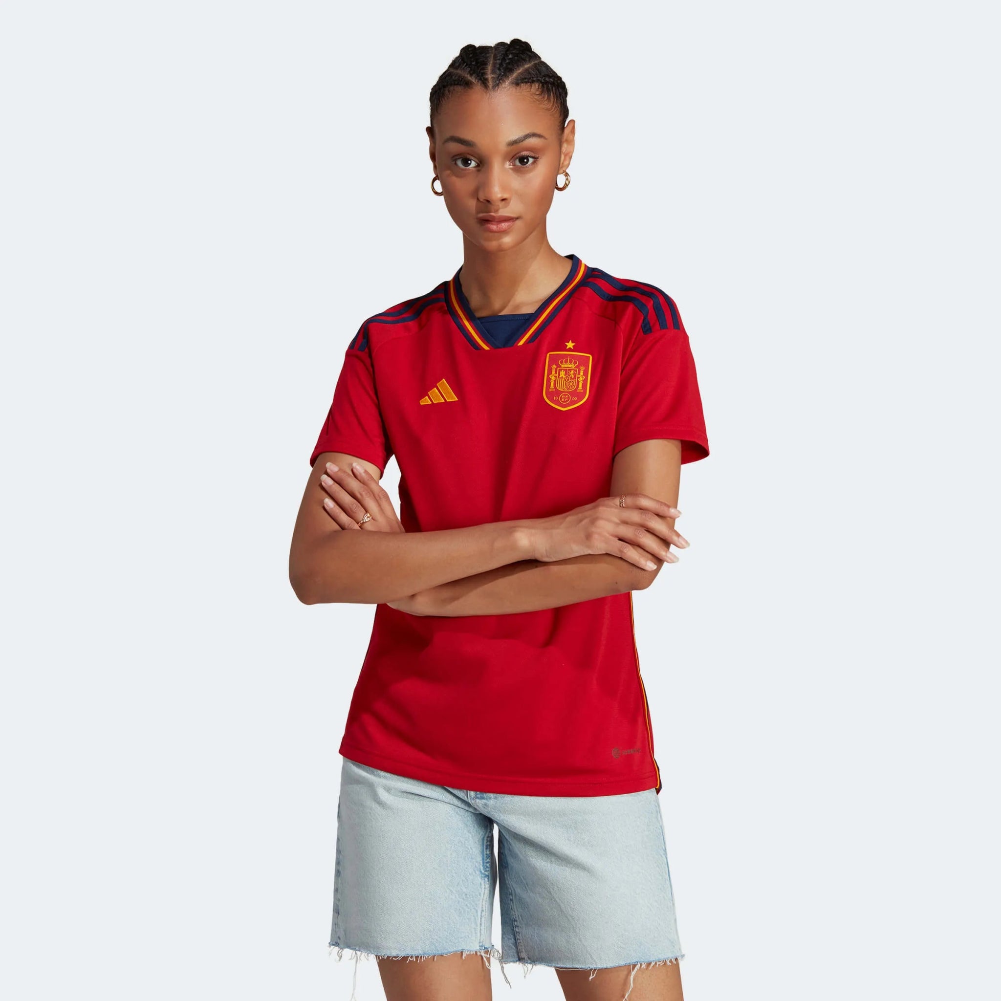 adidas 2022-23 Spain Women's Home Jersey