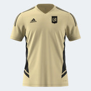 adidas 2022 LAFC Training Jersey - Beige-Black